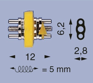 Micro 12 mm Dehnschrauben 3005/12