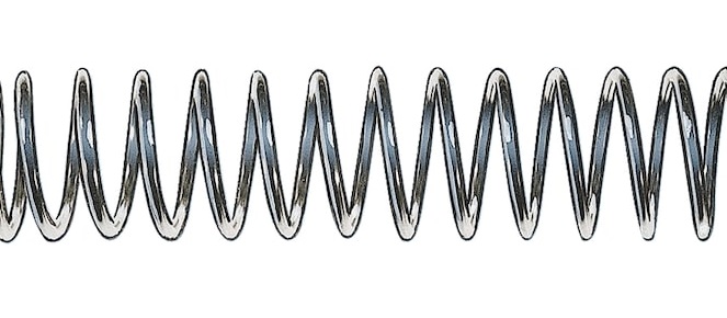 Stahldruckfeder .010"x.028"